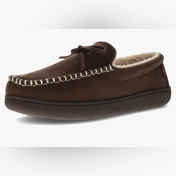 Levi's Men's Moccasin Slipper Brown XXL 13 - Picture 5 of 7